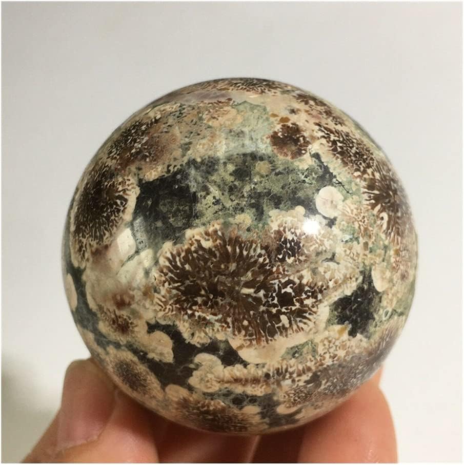 Health & Household Natural Green Cherry Blossom Agate Crystal Crystal Energy Healing gem Decoration (Size : 600-650g)