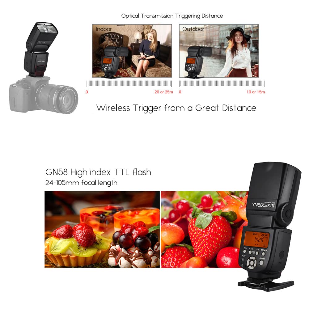 YONGNUO YN565EX III Flash Blitz for Canon