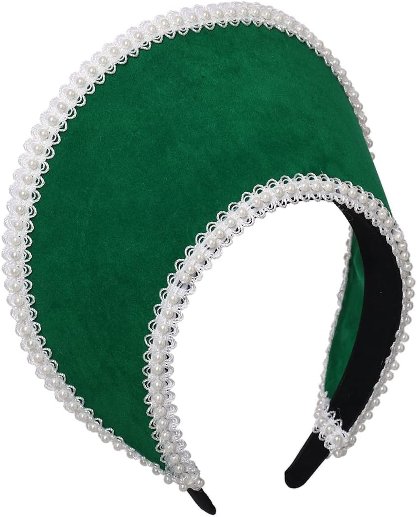 BPURB Victorian Vintage Headwear for Women Elizabethan Tudor Coronet Pilgrim Costume Cosplay Accessory Anne Boleyn Hat - Image 2