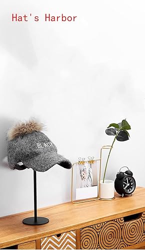 Miniatura 2 de Helmet Stand - Metal Rotation Stand for Motocycle, Caps, Hats & Rugby Helmets