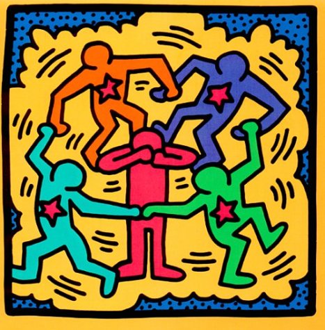 Keith Haring Postcard Book