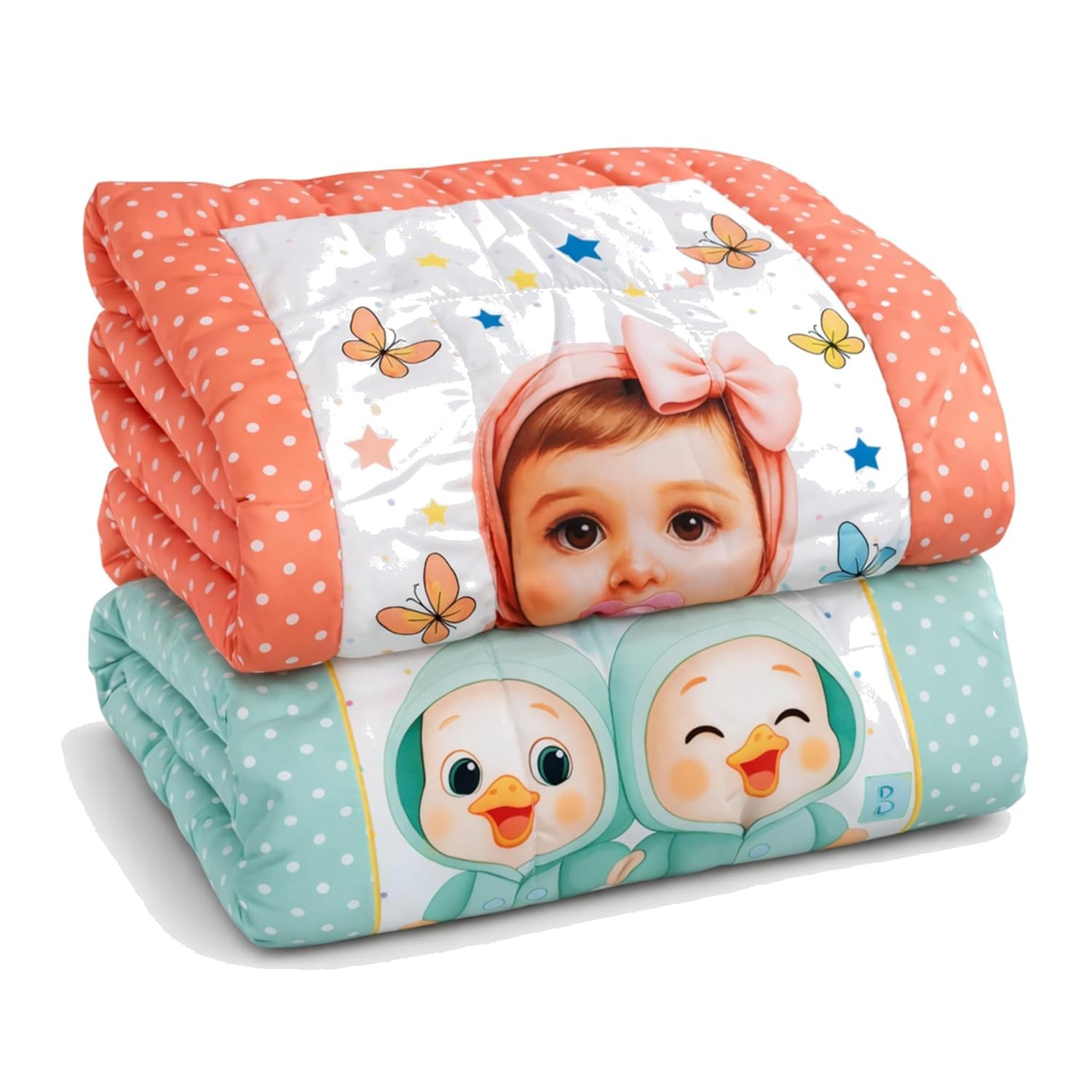 New Born Baby Godadi Combo Set Soft Cotton godi| Godari | Baby Bed | Crib Sheet | Cartoon Mat Baby Godadi | Bedding Set | Multicolor (2)-image-39