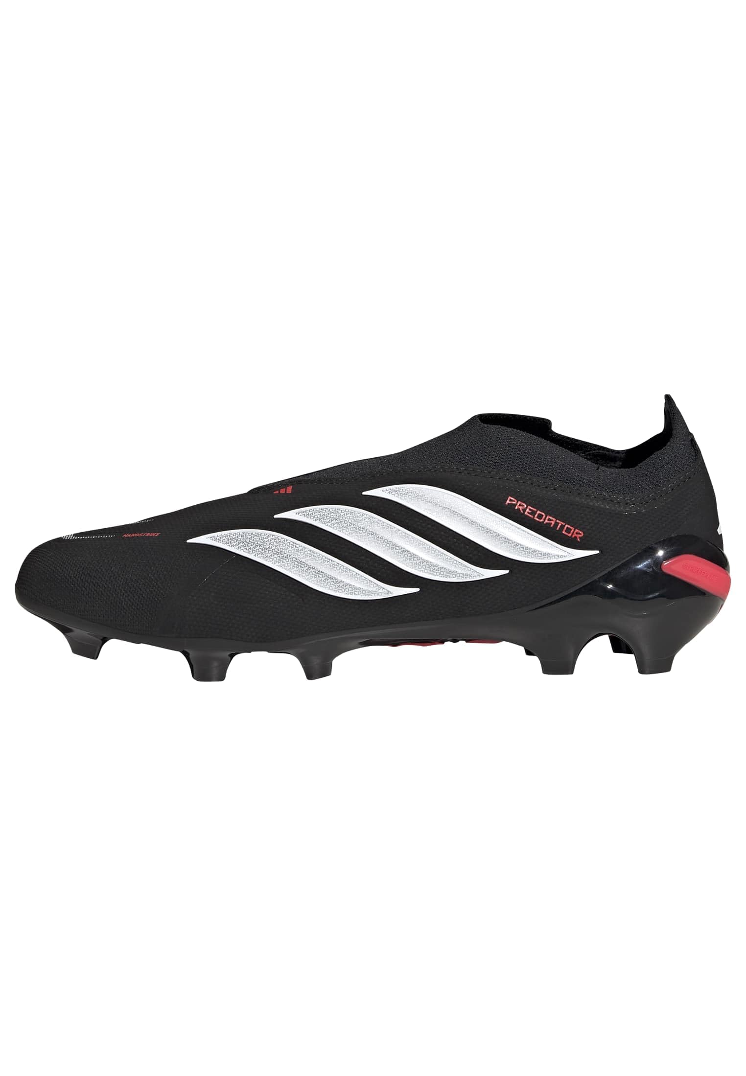 Adidas Predator League Laceless Fg Black/White/Red