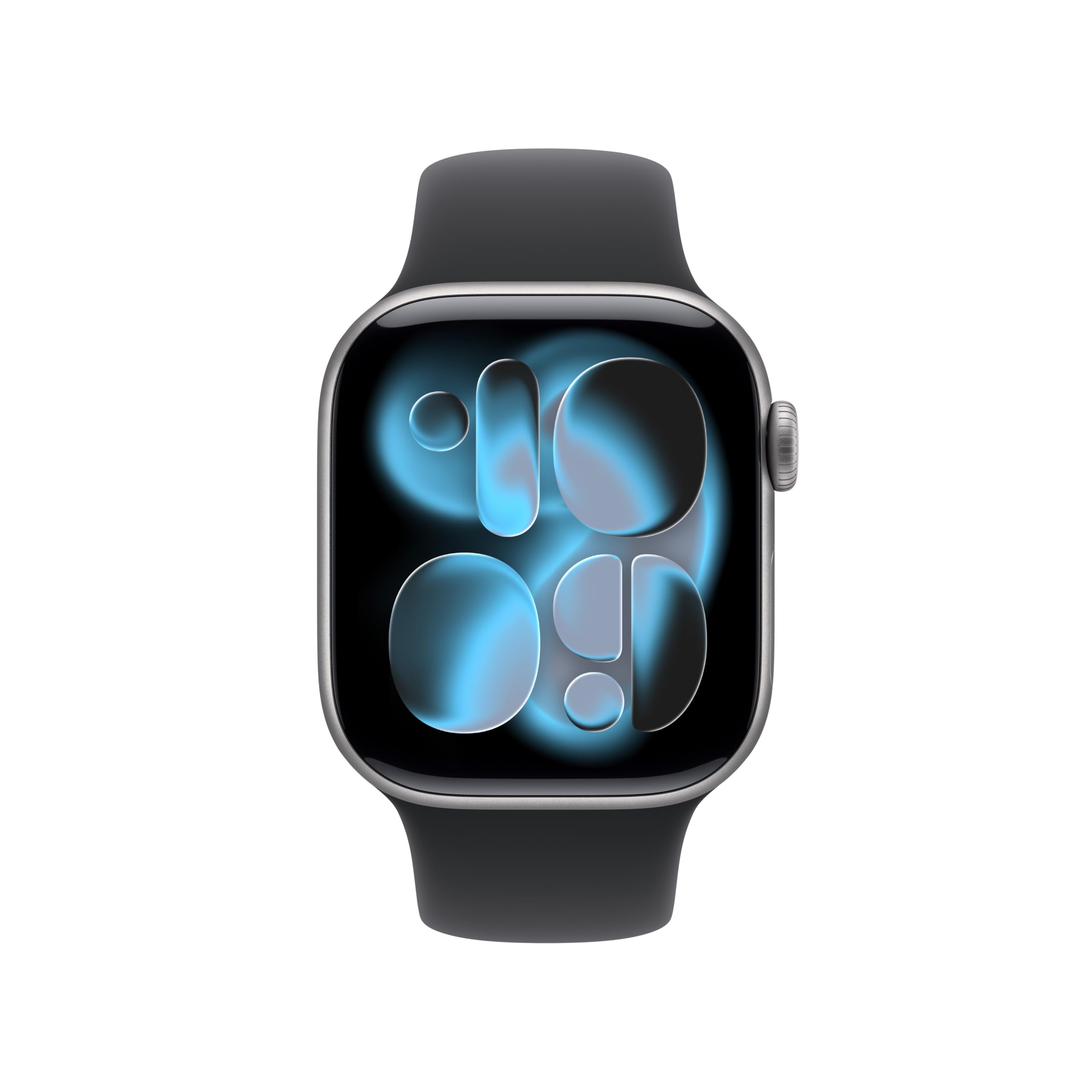 Apple Watch Series 11 [GPS + Cellular 42mm] Smartwatch with Space Gray Case and Black Sport Band - M/L. Sleep Score, Fitness Tracker, Health Monitoring, Always-On Display, Water-Resistant - 2