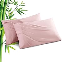 Vista 11 de Fundas de Almohada Tamaño Estándar Paquete de 2, Fundas de Almohada de Viscosa Refrescante con Cierre de Sobre, Fundas de Almohada Frescas