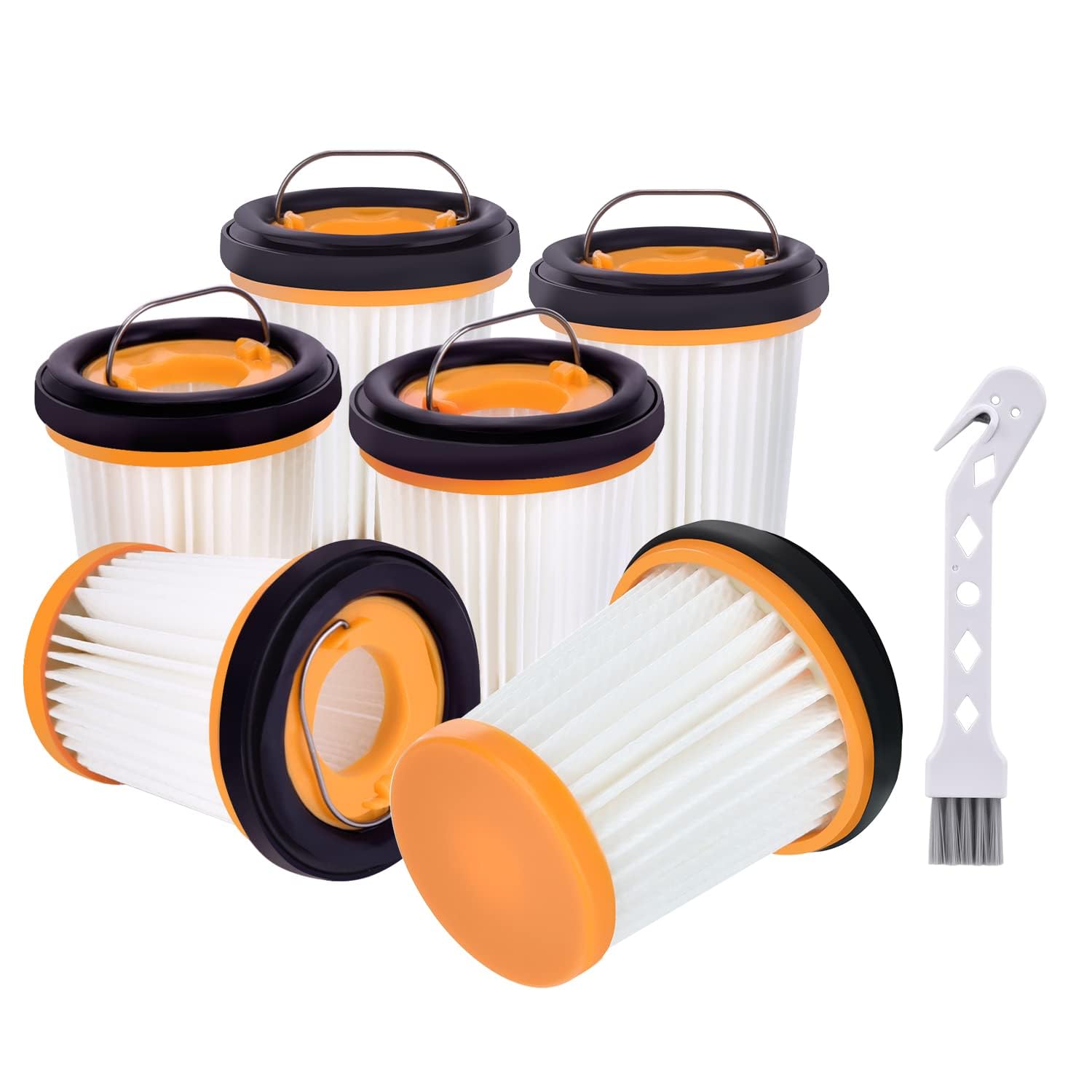 Lot De 4 Filtres De Rechange Pour Aspirateur Shark EVOPOWER IQ+ CS851JMVAE/iQ/STD+