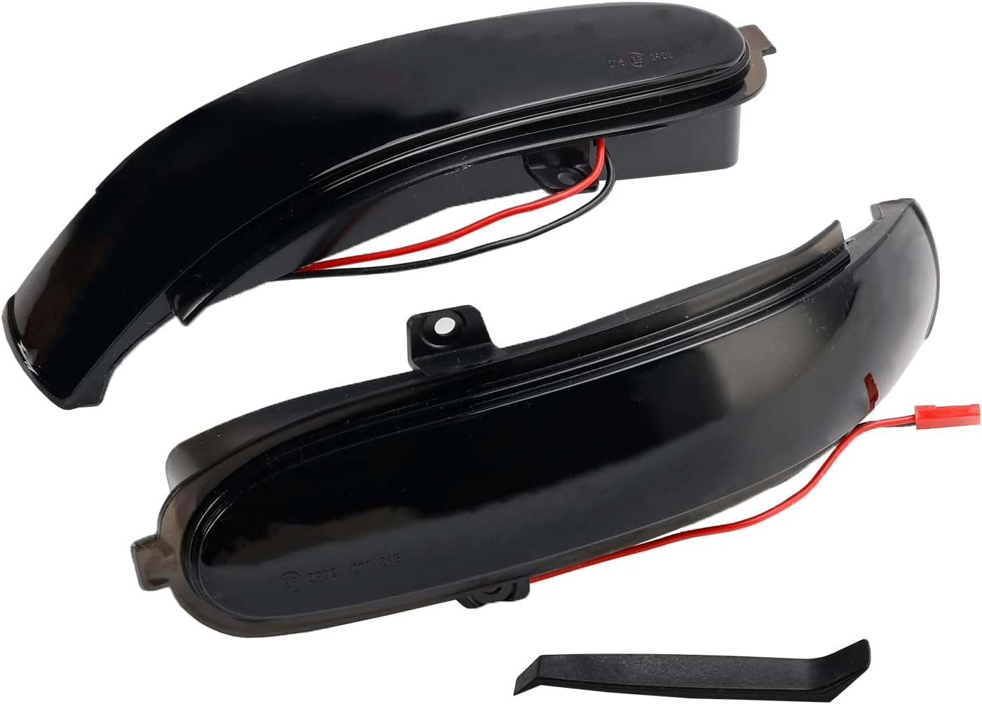 Areyourshop Smoked LED Sequential Side Mirror Turn Signal Light For Mercedes-Benz C W203 2000-2007.04 For Mercedes-Benz Benz CL203 2000-2007.04 A2038201521, A2038201621