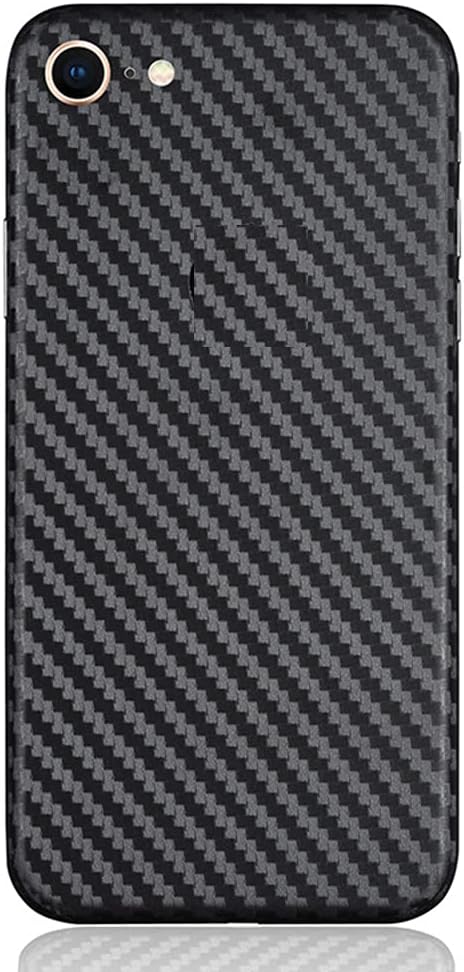 TectomiPhone X Skin Wrap, Carbon Fiber Sticker Decal for iPhone Xs MAX Ultra Thin 7 8plus Cover (iPhone 7)