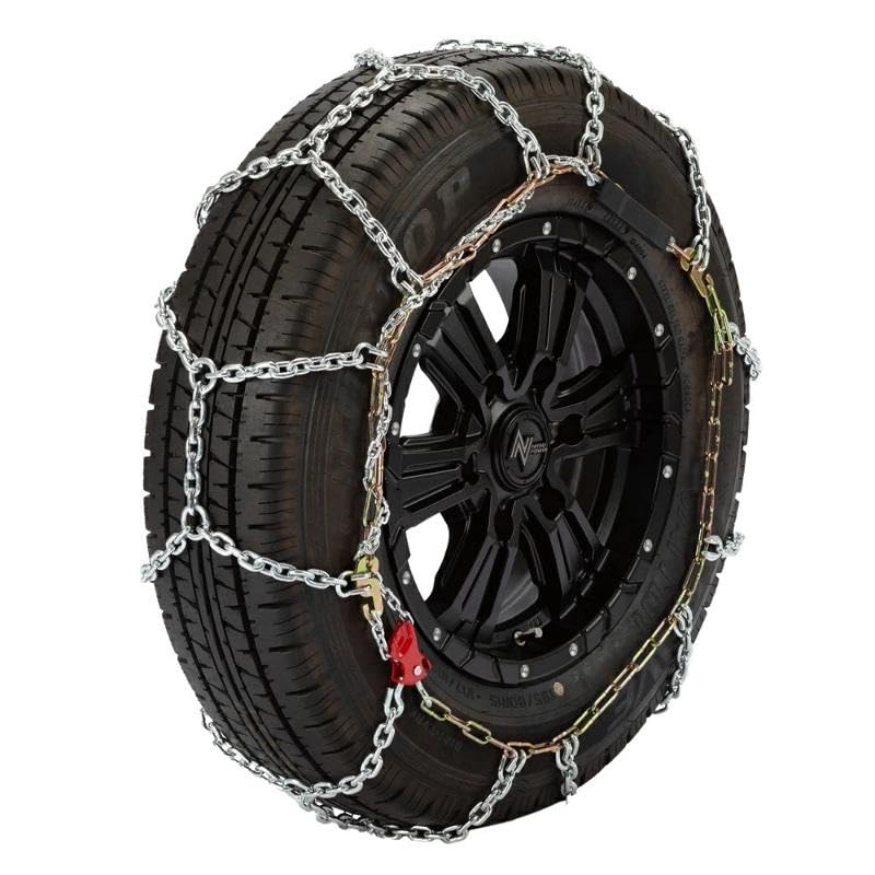 Amazon.co.jp: 265/70R17用亀甲型ワンタッチタイヤチェーン(YG958