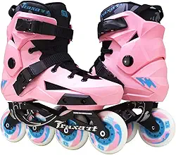 Patins Traxart Revolt Branco Inline Freestyle - 80mm ABEC-9