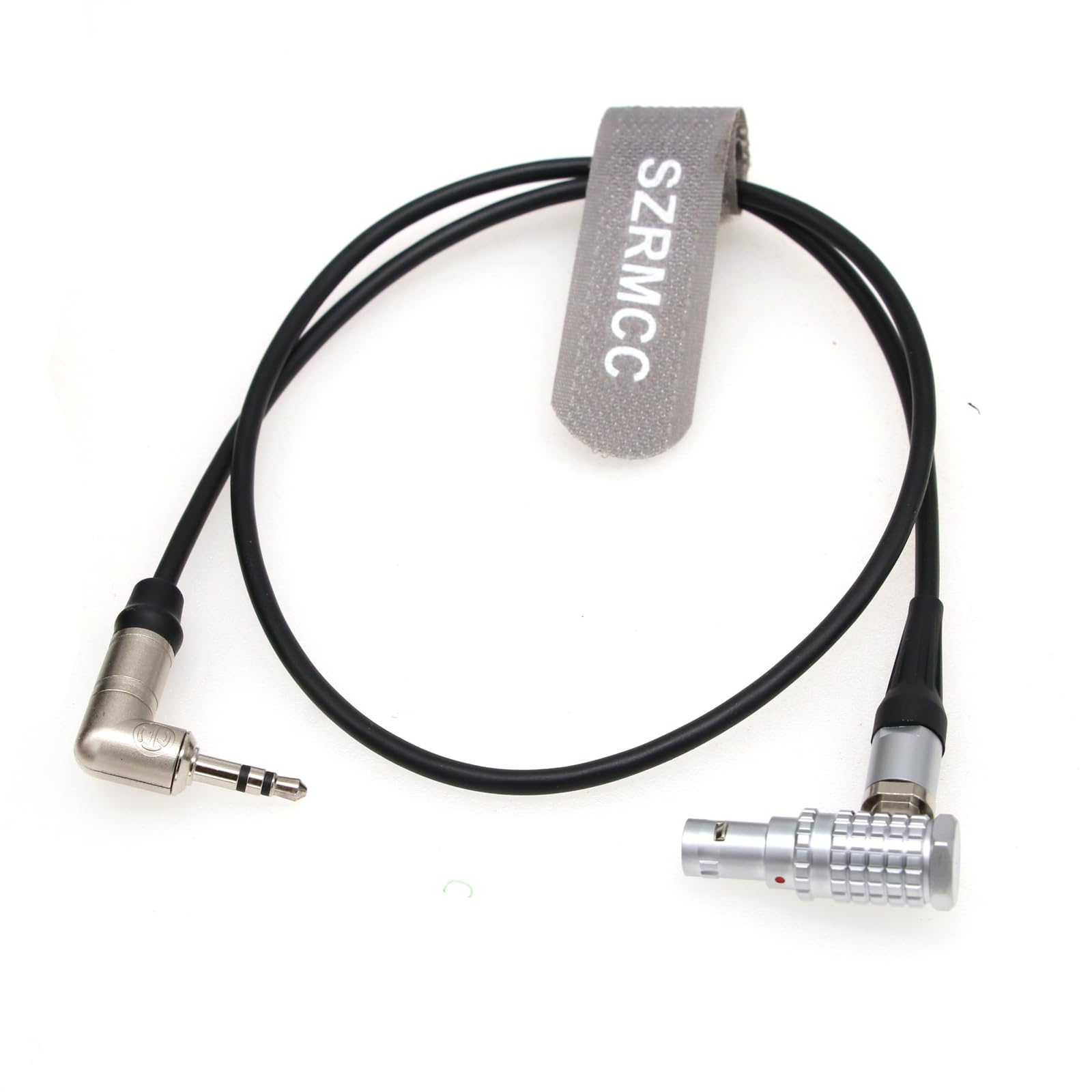 SZRMCC Cavo di ingresso audio ad angolo retto 0B 6 pin maschio a 3,5mm TRS Alexa Mini LF Camera
