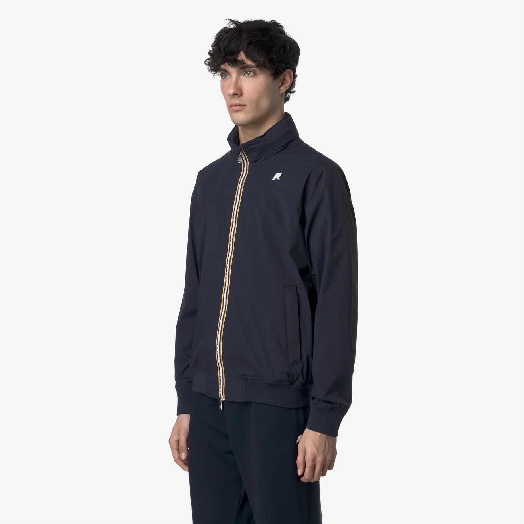 KWAY AMAURY STRETCH NYLON JERSEY BLUE DEPTH uomo K3123VW - Color: K89 XXL