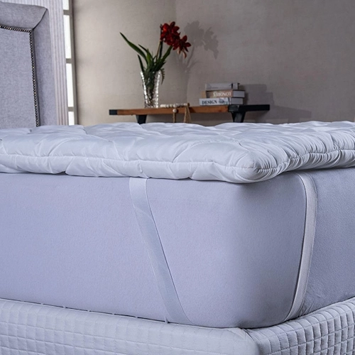 Pillow Top Solteiro Micropercal 400 Fios – Toque Extra Macio, Dupla Face Acolchoado, Elástico 4 Pontas, Hipoalergênico – Aumenta Conforto e Protege o Colchão