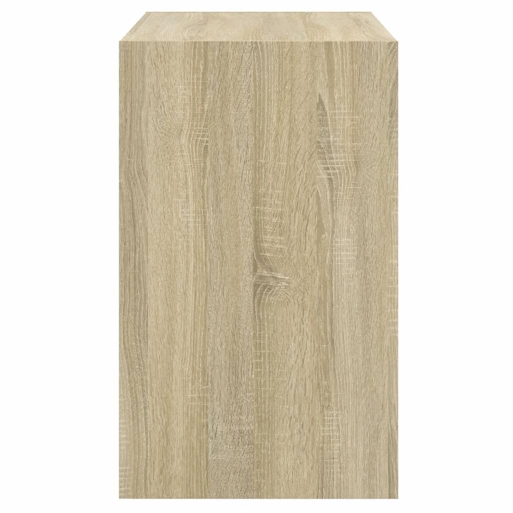 Scarpiera Rovere Sonoma 80x42x69 cm Legno Multistrato con Cassetto