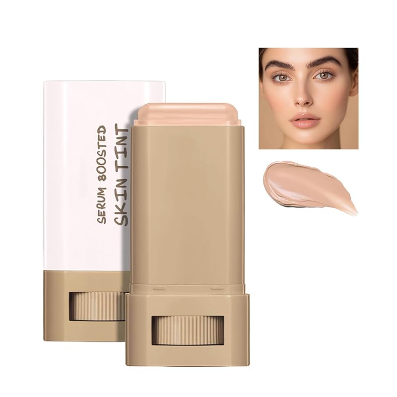 Lulesi Beauty Balm Serum Boosted Skin Tint, bastão de base e corretivo #05