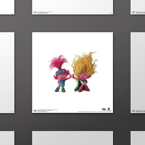 Miniatura 2 de Trends International Gallery Pops Trolls Band Together - Póster de pared de Poppy and Viva, 12.00 x 12.00 pulgadas, versión sin marco