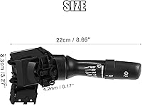Vista 7 de ACROPIX Interruptor de señal de giro para faros delanteros Interruptor del limpiaparabrisas delantero apto para Toyota Camry 2.4L 2007-2010