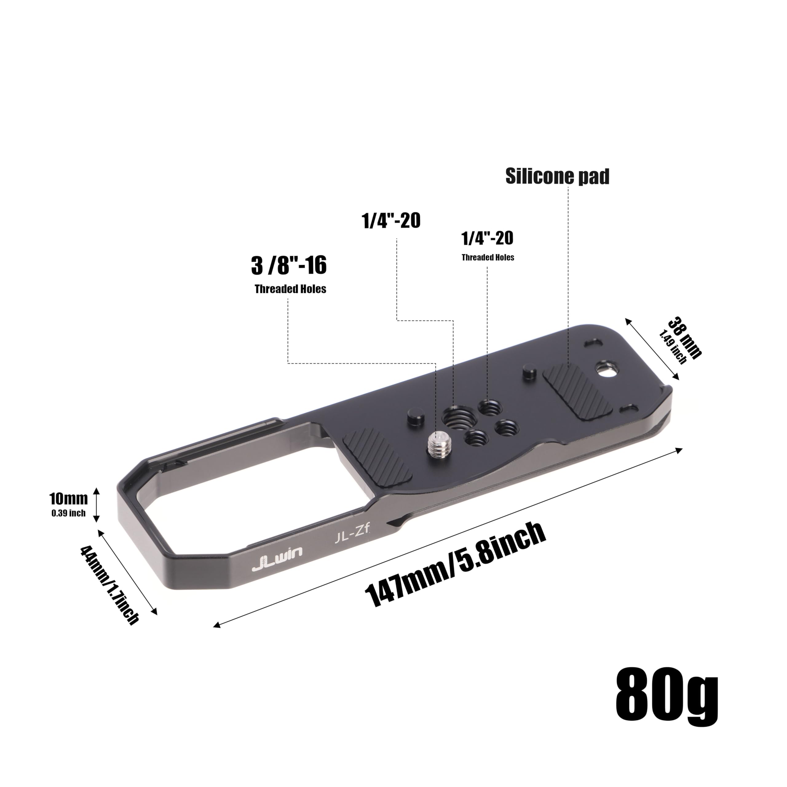 Amazon.com : FocusFoto Quick Release Baseplate QR Plate Mount for