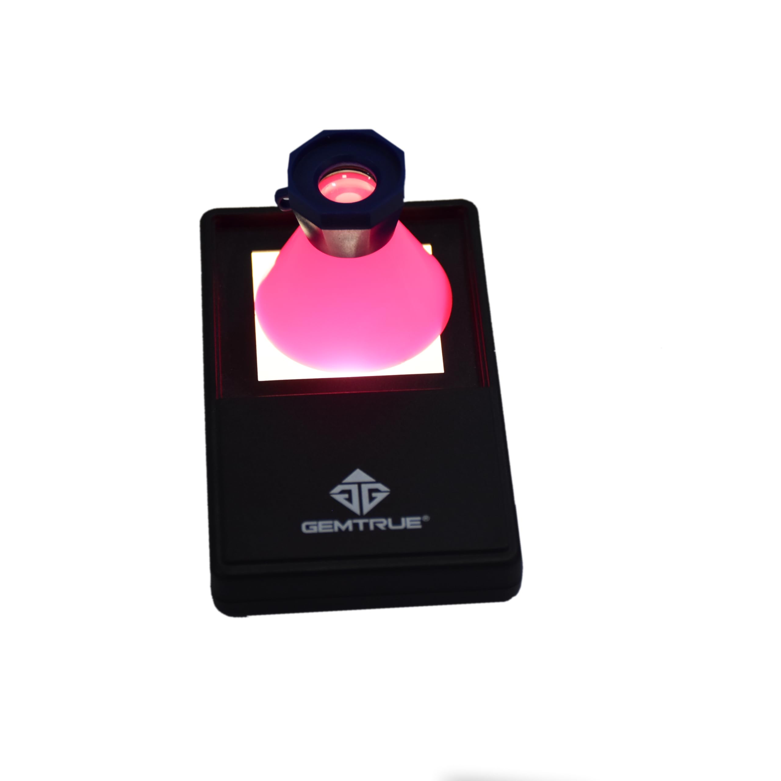 DIAcheck ASET Magnifier Loupe with Light Base for Diamond Inspection | Precision Diamond Viewing Scope for Fire, Light Performance & Luster Analysis | Glass Lens Jewellery Tool 1