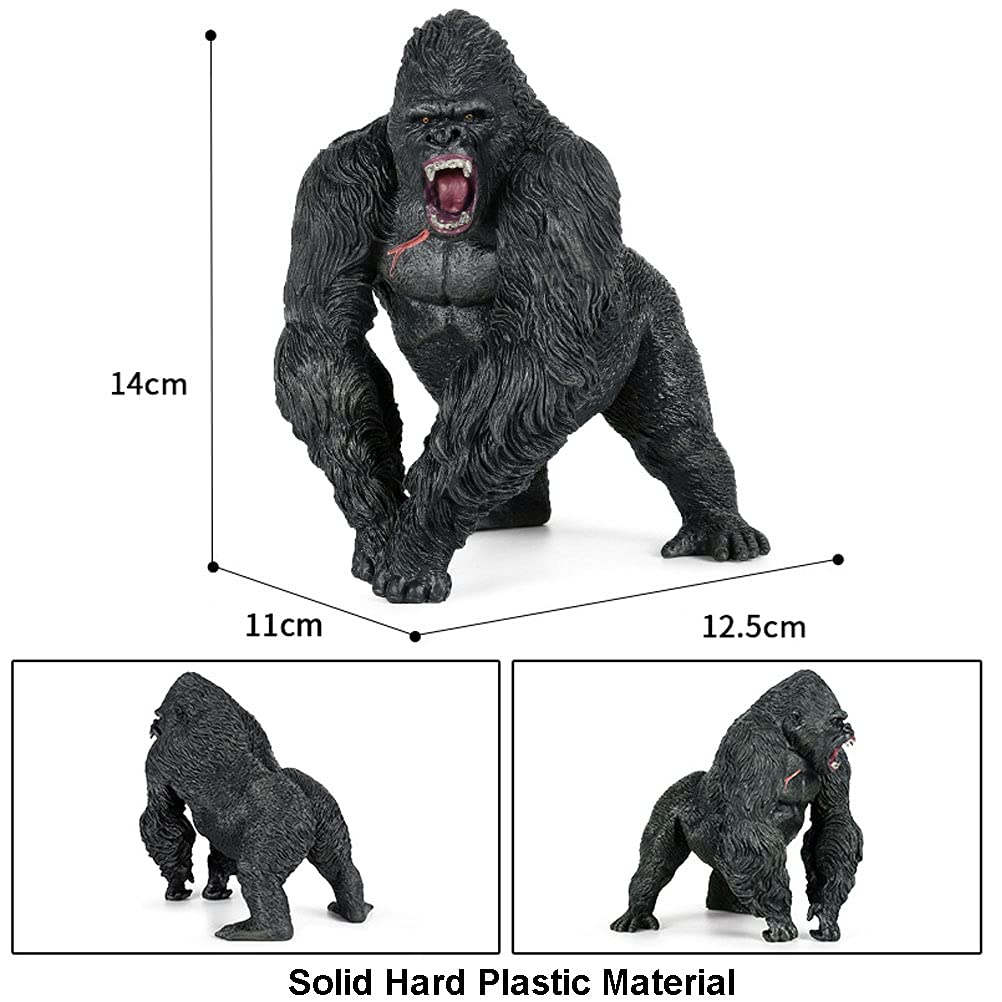 マテル ビッグジム リアル キングコング ゴリラ Amazon | 動物フィギュア リアルなプラスチック製 キングコング