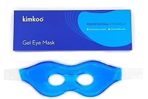 Kimkoo Gel Eye Mask - Ultimate Cooling Relief for Puffy Eyes and Dryness