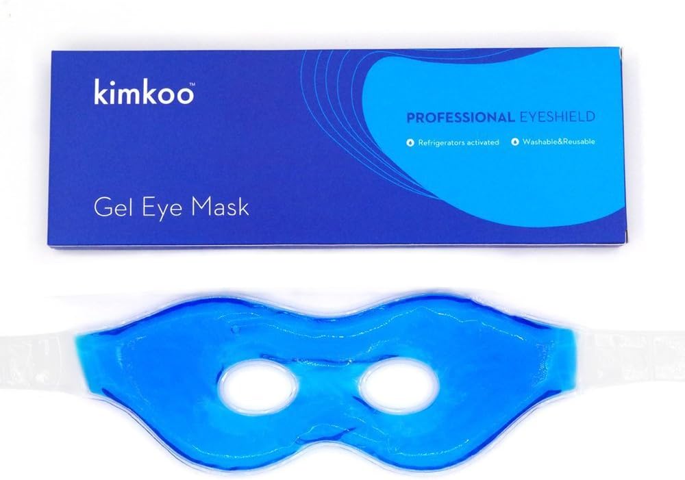 Polyvinyl Chloride Gel Eye Mask Cold Pads&Cool Compress For Puffy Eyes And Dry Eye,Cooling Eye Ice Masks Gel,Blue