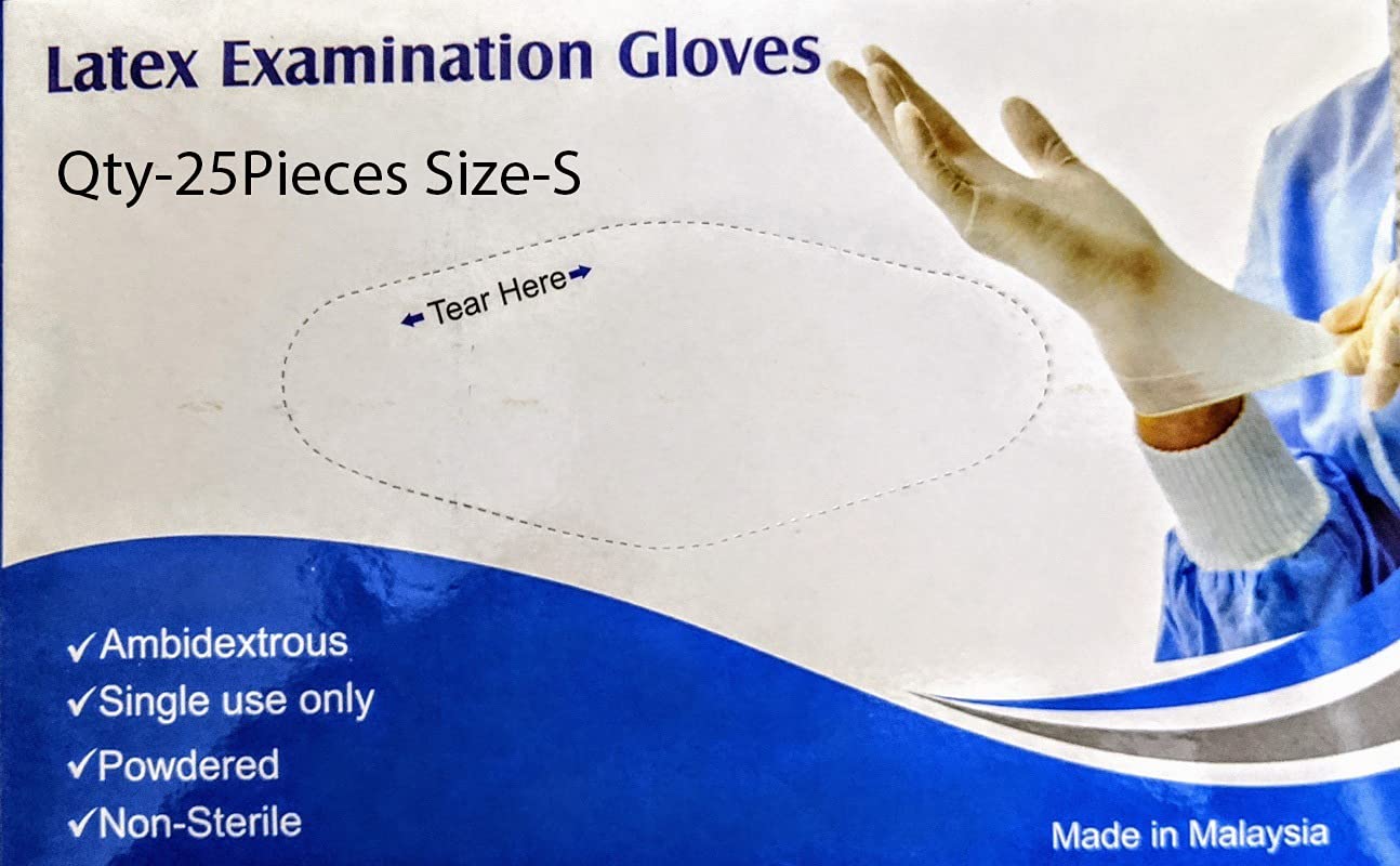 SpangleHomes Latex Medical Examination Disposable Hand Gloves (80, Large). (B08PVCWCS6) Amazon Price History, Amazon Price Tracker