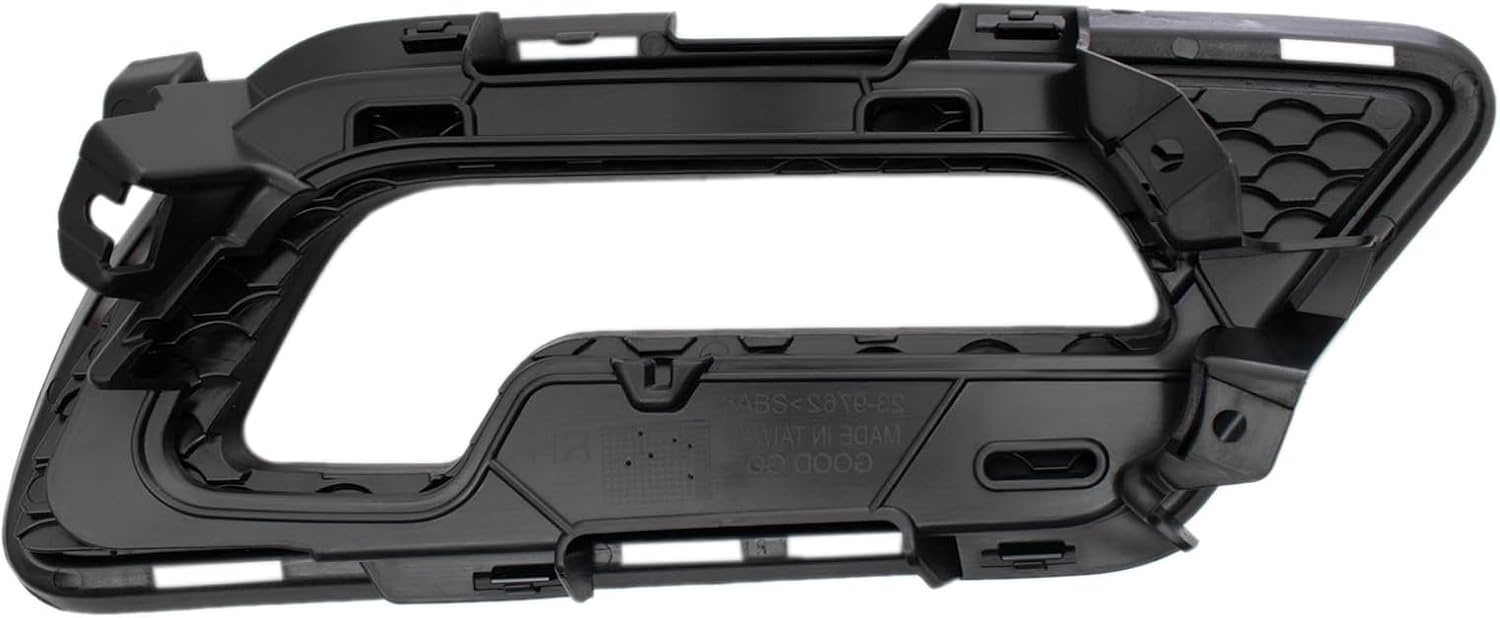 TRQ Front Left Fog Light Bezel Drivers Side Compatible with 2010-2013 Mercedes-Benz E350 E550 MB1038181