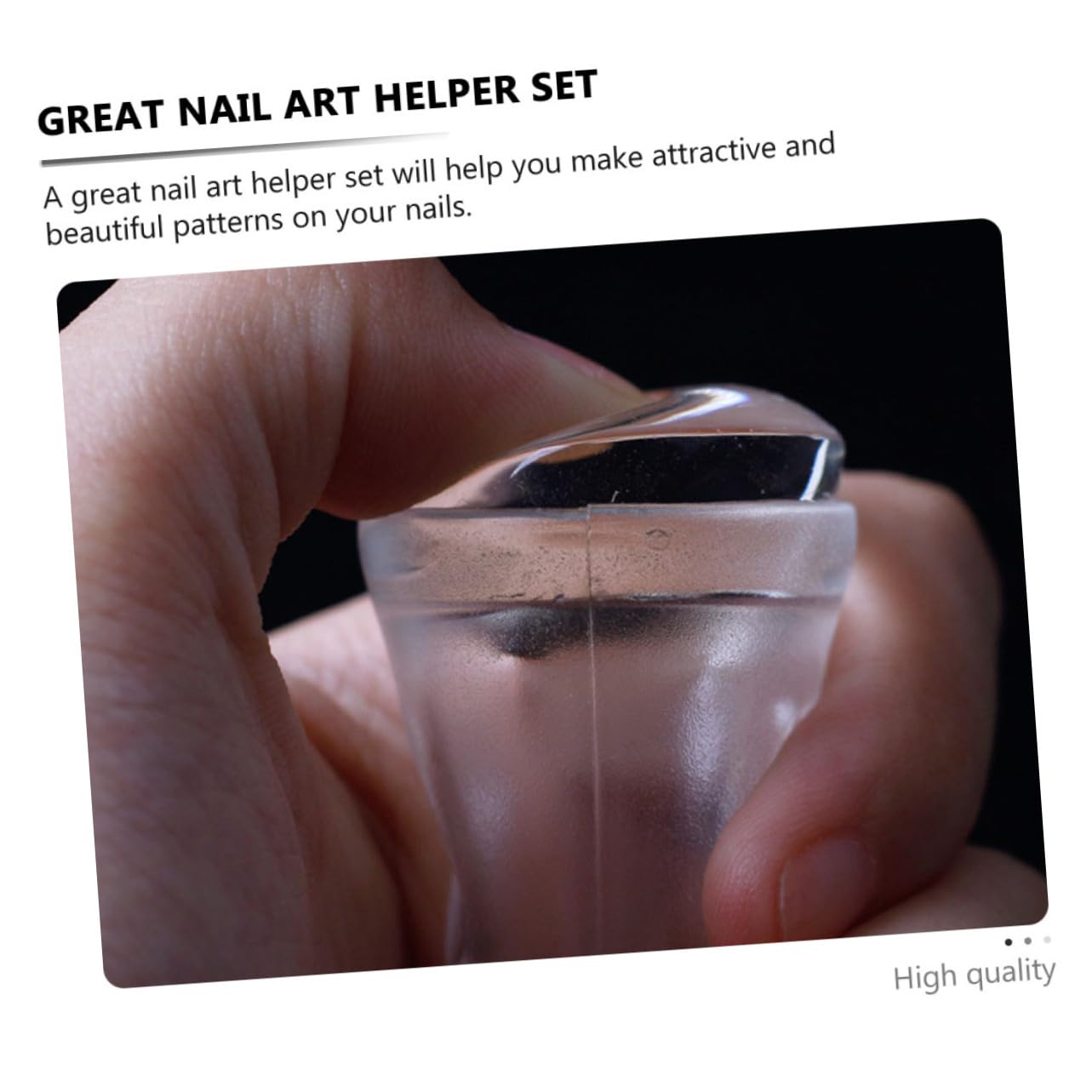 Housoutil Lot De 5 Pour Nail Art Pochoirs Pour Nail Art Gel Pour Nail Art Accessoires Pour Salon 2 Pièces X 5