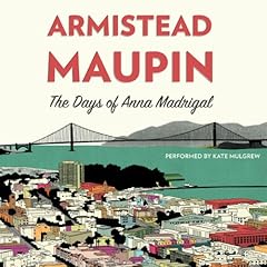 Diseño de la portada del título The Days of Anna Madrigal