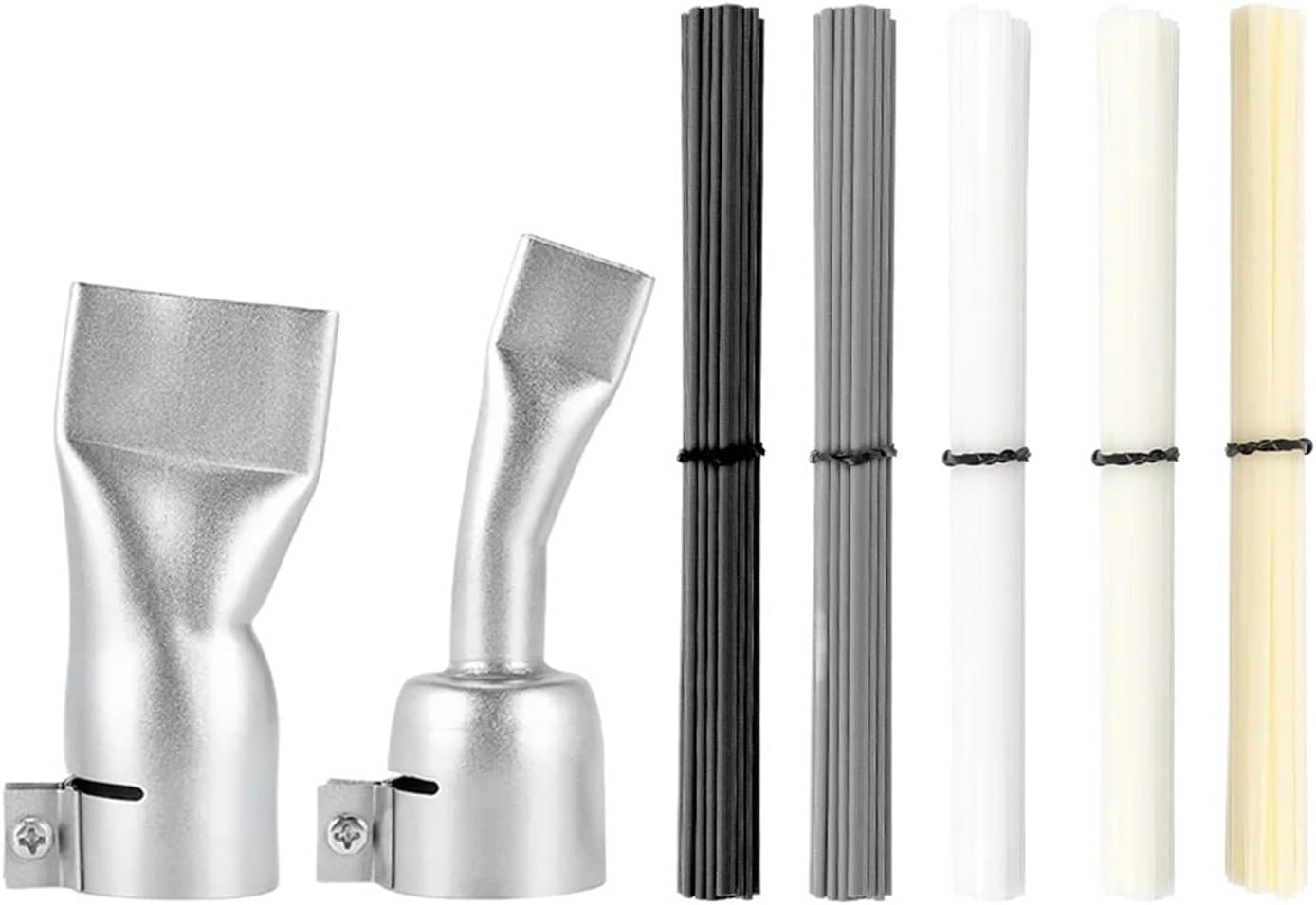 2PCS Of 40/20mm Hot Air Gun Welding Nozzles, For 32mm Caliber Guns, Used For PP, PVC, ABS Plastic Films, Etc(SET-C)