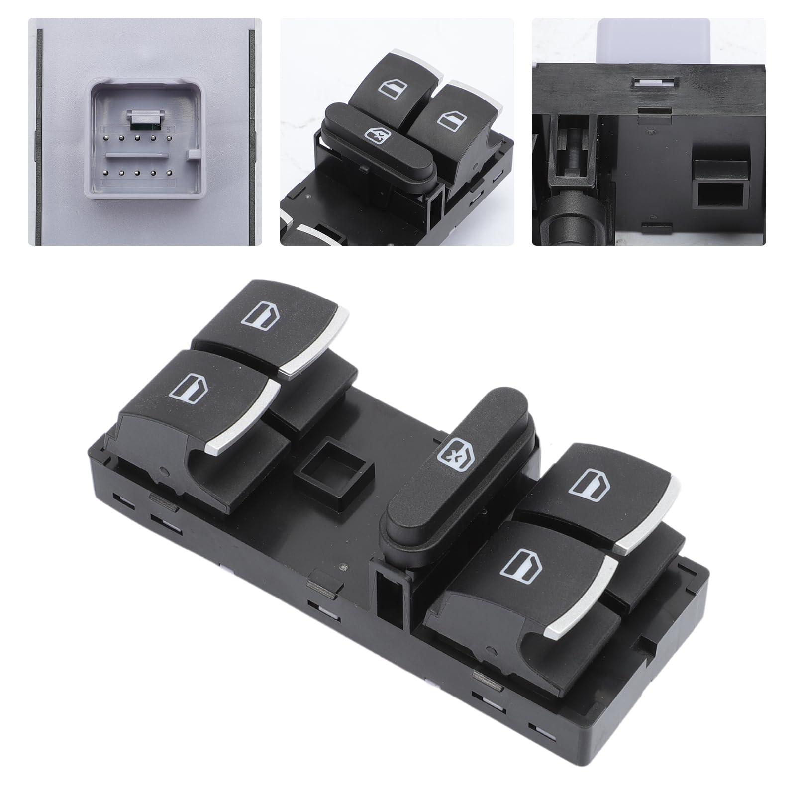 6 interruttori alzacristalli pulsantiera per Golf 5 6 Interruttore Finestrini per GTI MK5 MK6 Ti-guan Pass-at Je-tta 5ND959857 5ND941431B 5ND959565B 5ND959855