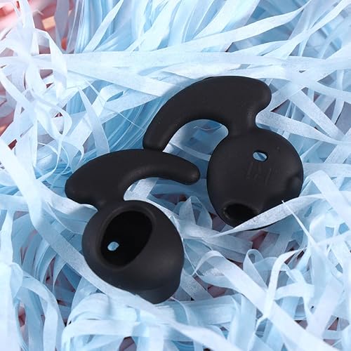 Miniatura 2 de Gancho para auriculares, 20 pares de puntas de repuesto para auriculares, puntas de silicona para auriculares, almohadillas de gel de repuesto