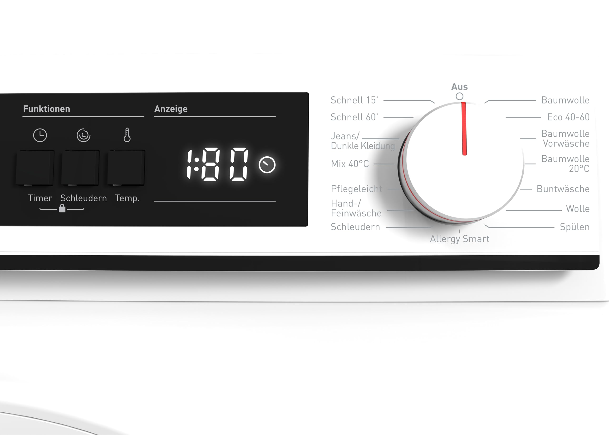 SHARP ES-NFA714WWNNA-DE Waschmaschine (7 kg, EEK A, 1400 U/min.), (Inverter Motor, AquaStop), Weiß