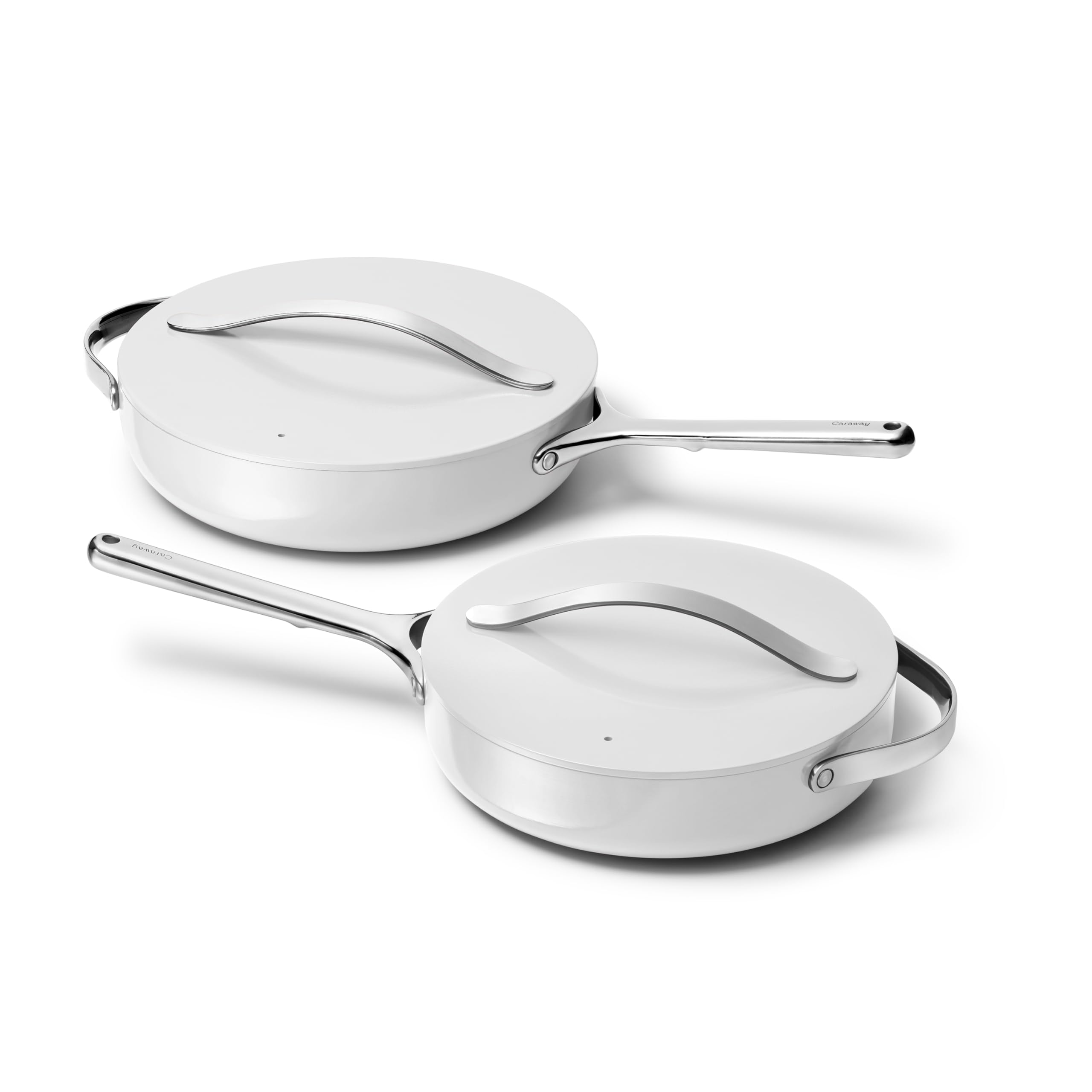Caraway 4-Piece Sauté Pan Duo with Lids