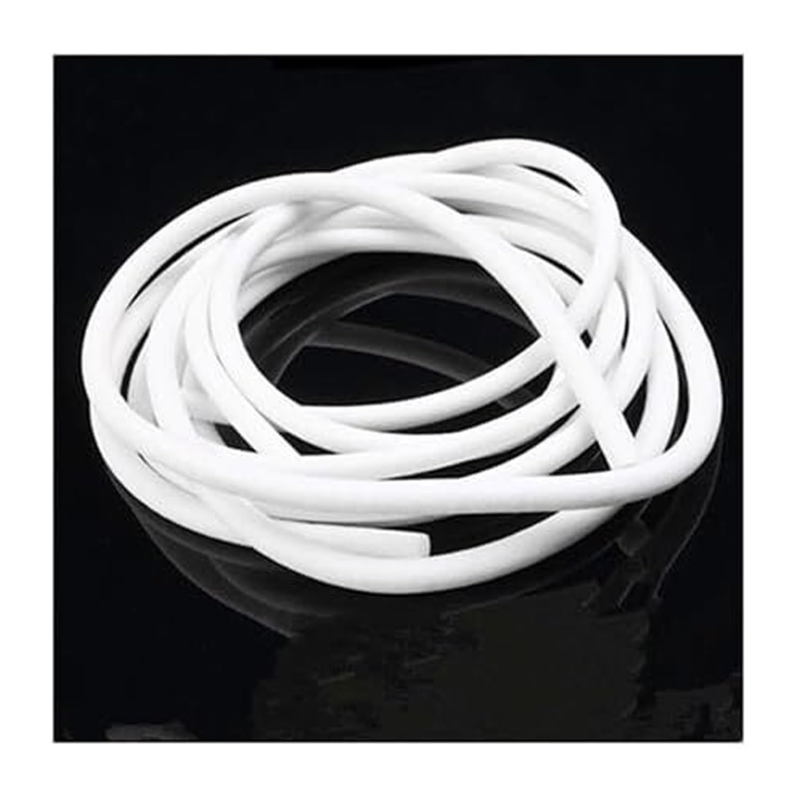 Cinta adhesiva de espuma, Tira de sellado de cordón redondo de espuma de silicona autoadhesiva con aislamiento, varios tamaños(Dia. 10mm(10meters))