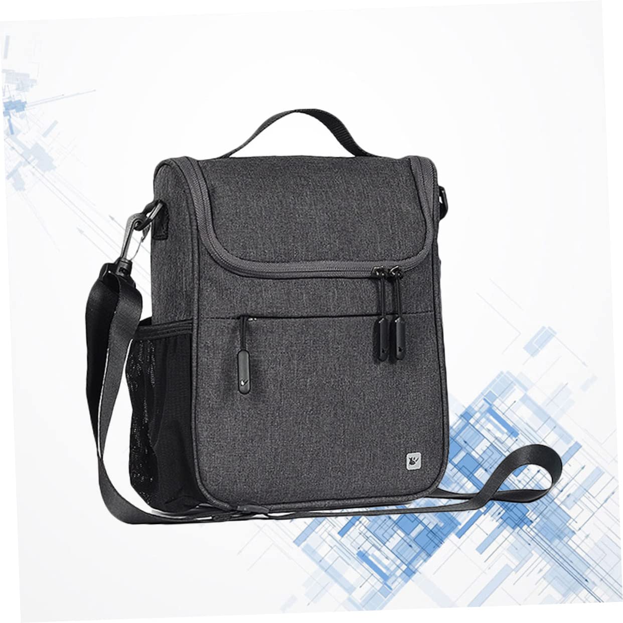 Sosoport Sacoche de Guidon de Vélo 5l Grosse Capacité en Polyester