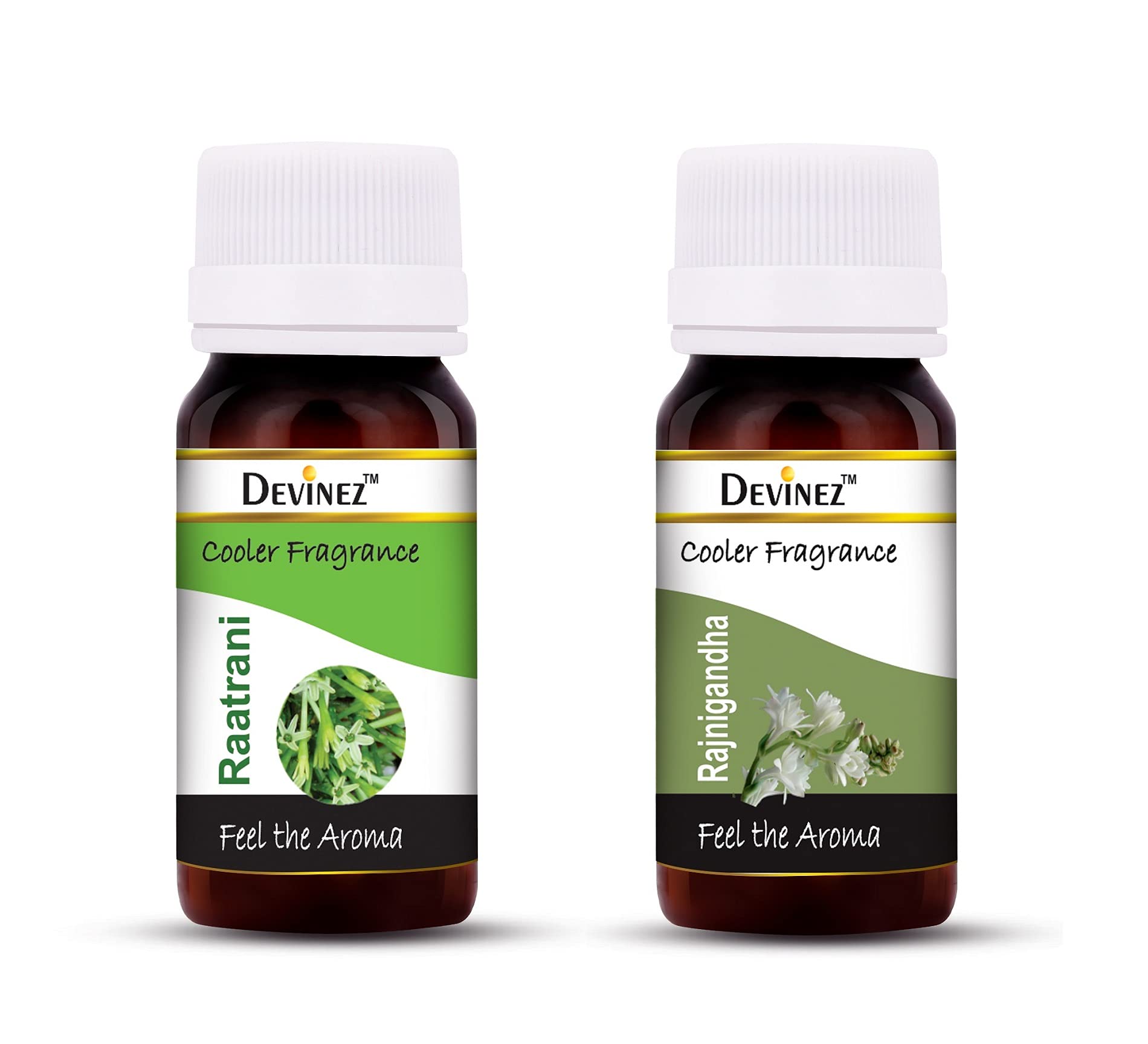 RaatRani + Rajnigandha Cooler Perfume, 60ml Each