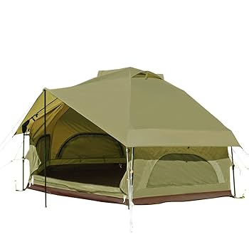 DOPPELGANGER - DOD  キノコテント　新品　T4-610-RD Amazon | DOD(ディーオーディー) キノコテント かわいい 簡単