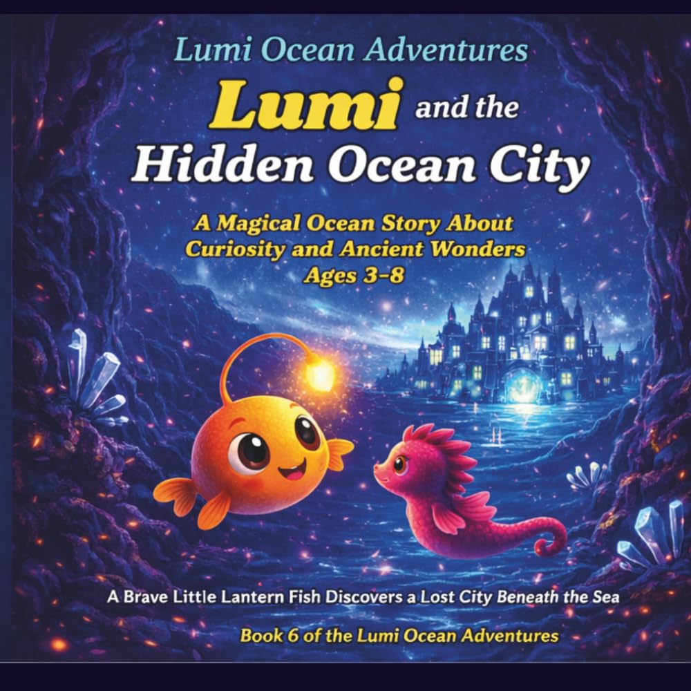 Lumi and the Hidden Ocean City: A Magical Ocean Story About Curiosity and Ancient Wonders Ages 3–8|A Brave Little Lantern Fish Discovers a Lost City Beneath the Sea (Lumi Ocean Adventures)