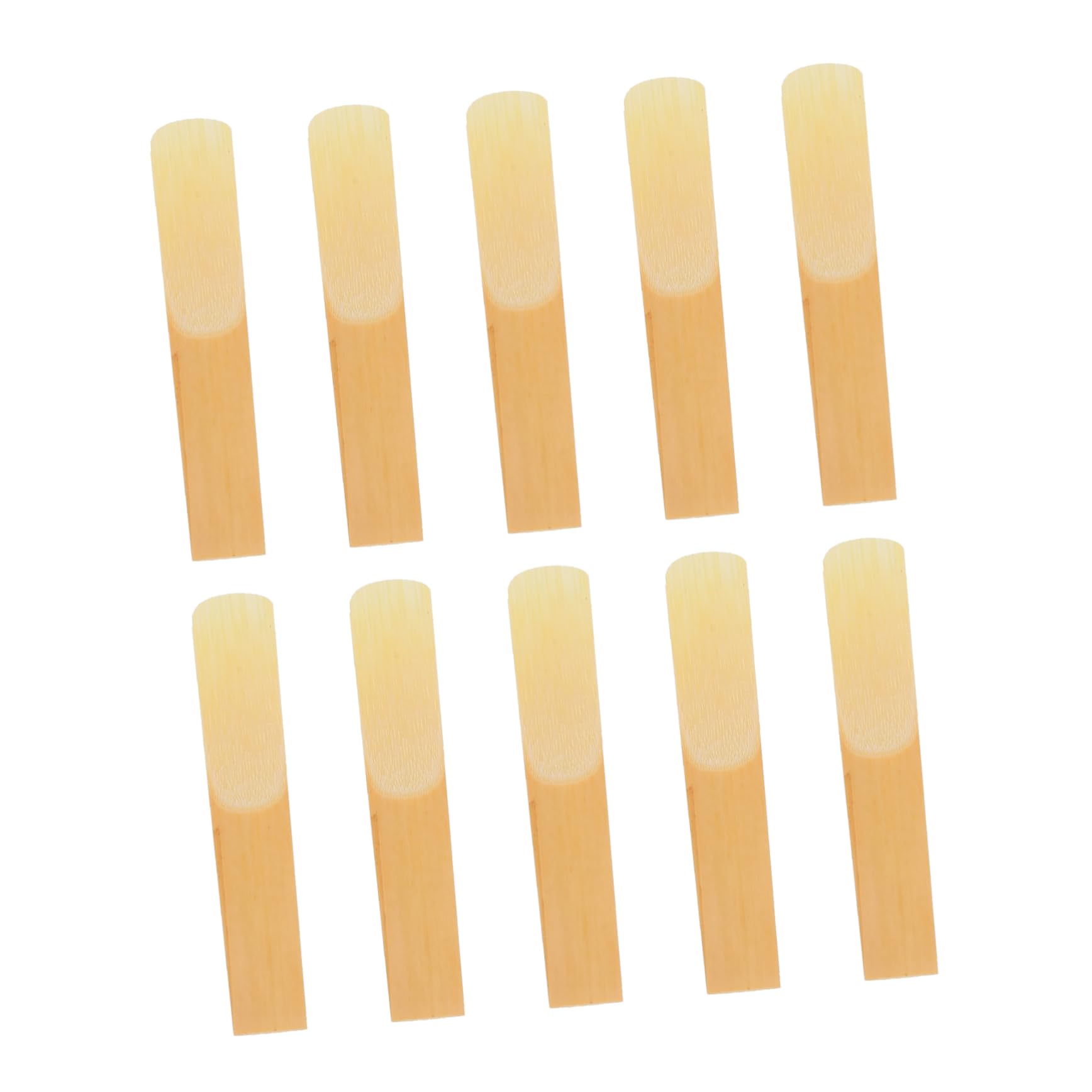 BESTonZON 50 Pz ancia di clarinetto strumento musicale the sound ancia per sassofono sax parti di ance per clarinetto rifornimenti di clarinetto accessorio strumento compatto canna naturale