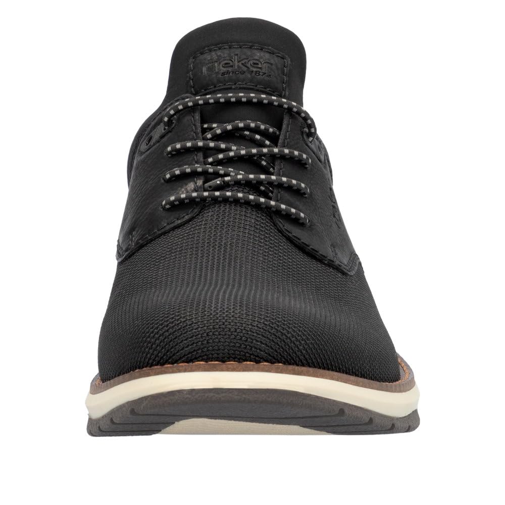 Rieker HWK Herren Halbschuhe Sneaker Low Slipper schwarz/braun schwarz