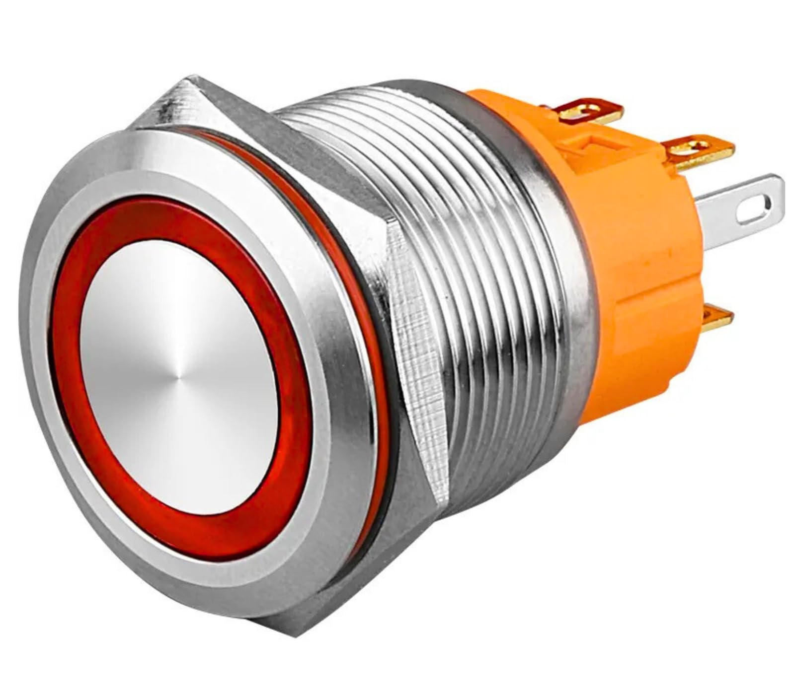 19MM 3A Premium Metal Anti-Vandal Push-Button Switch with 1NO1NC Configuration, 150mm Wire Connector, Latching Operation and Waterproof(IP67)-RED (B0C93T8ZNS) Amazon Price History, Amazon Price Tracker