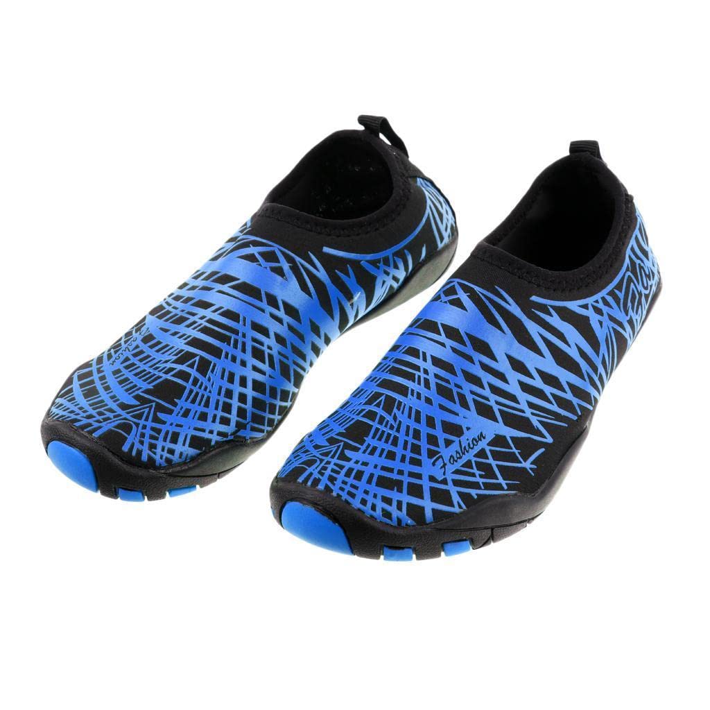 ™ Water Shoes Socks Yoga Exercise Pool Beach Swim Slip On Surf Blue 41-42 | Boots, Booties | Fins, Footwear & Gloves | Water Sports-image-13