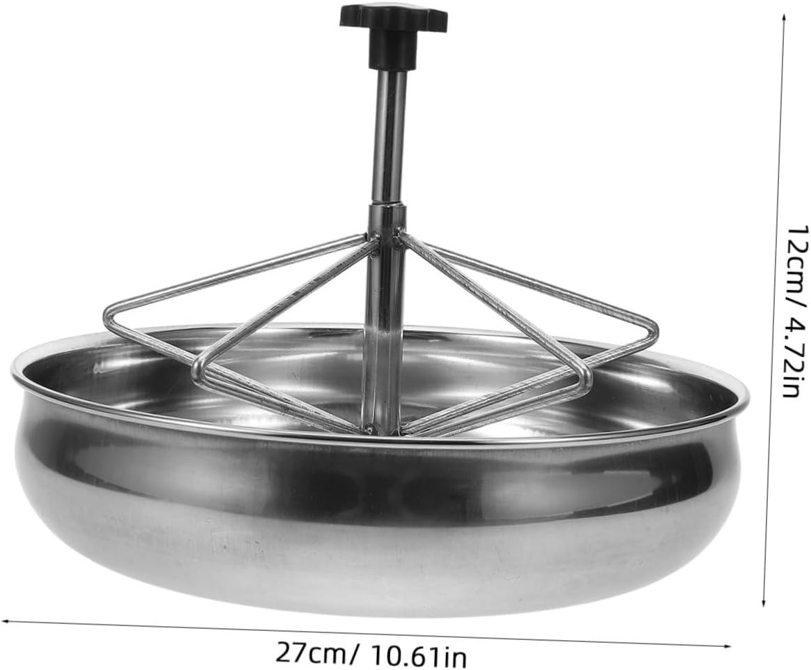 Farmhouse Pig Feeder Livestock Feeding Trough Stainless Steel Large Capacity Easy to Clean