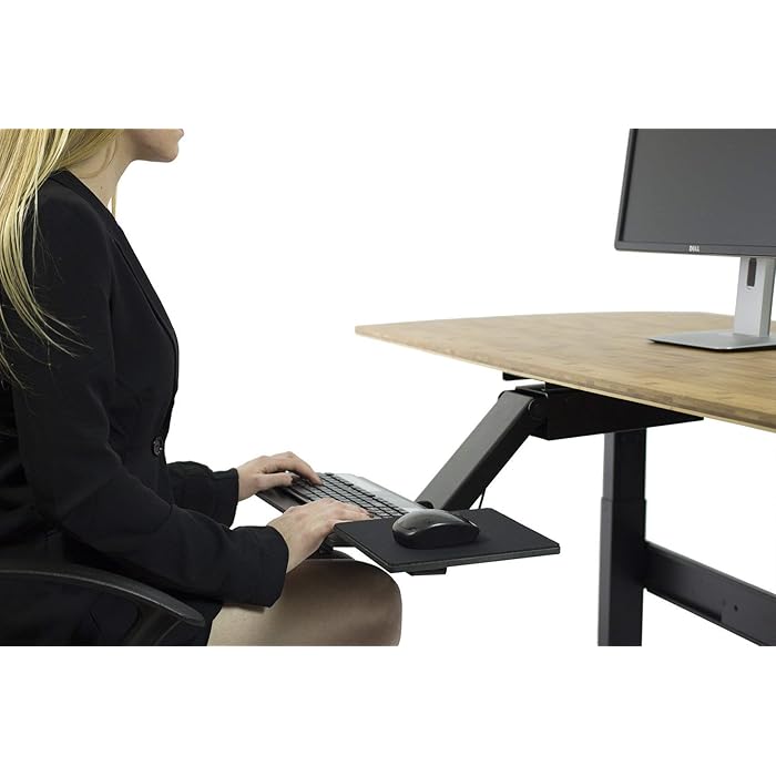 Buy KT2 Ergonomic Sit Stand UnderDesk Computer Keyboard Tray for