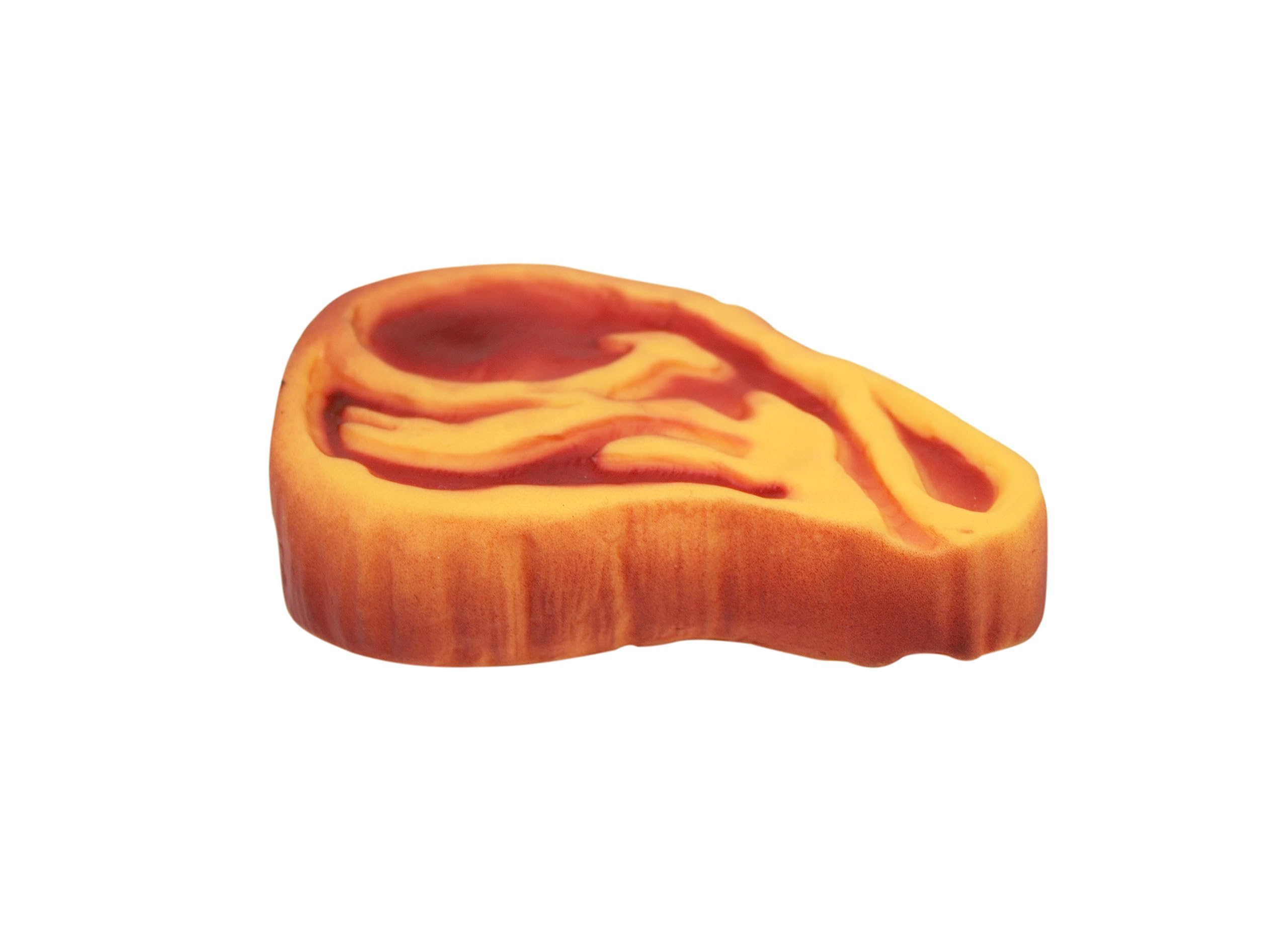 ZAMIBO Entrecôte, Special Dog Toy, Vinyl, 10 x 6 x 3 cm, Brown, Multicolored