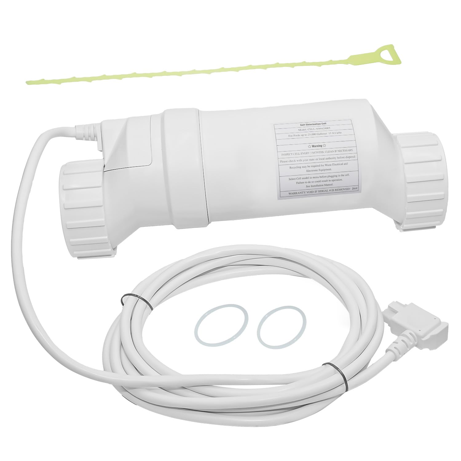 Salt Water Pool Chlorinator System is Compatible with Hayward Salt Chlorine Generator W3T-Cell 9,T-Cell 9-SWP,T-Cell 9,Pool Up to 25,000 Gallons