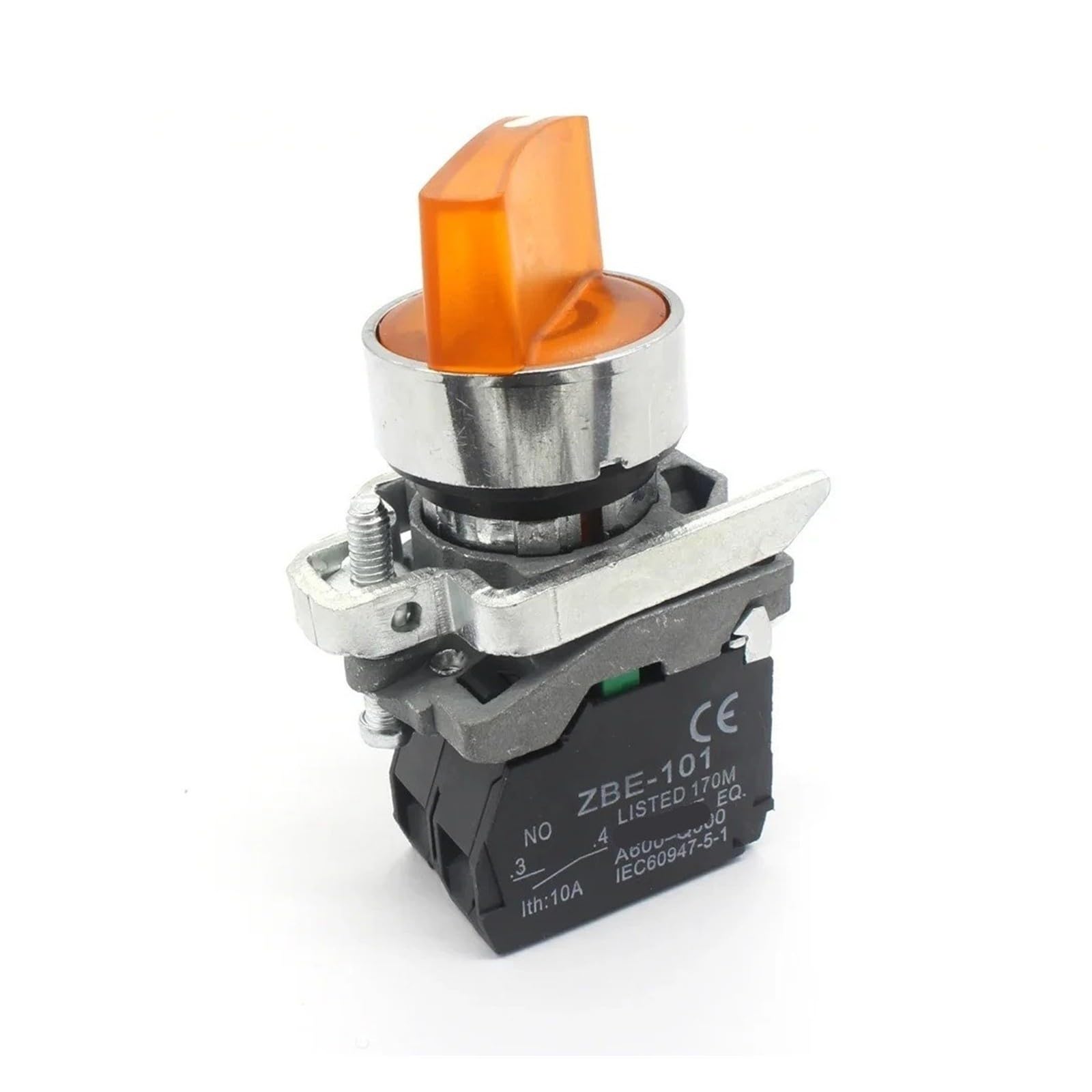 Interrupteur XB4-BK25M1 220V, 2 positions, bouton-poussoir Led