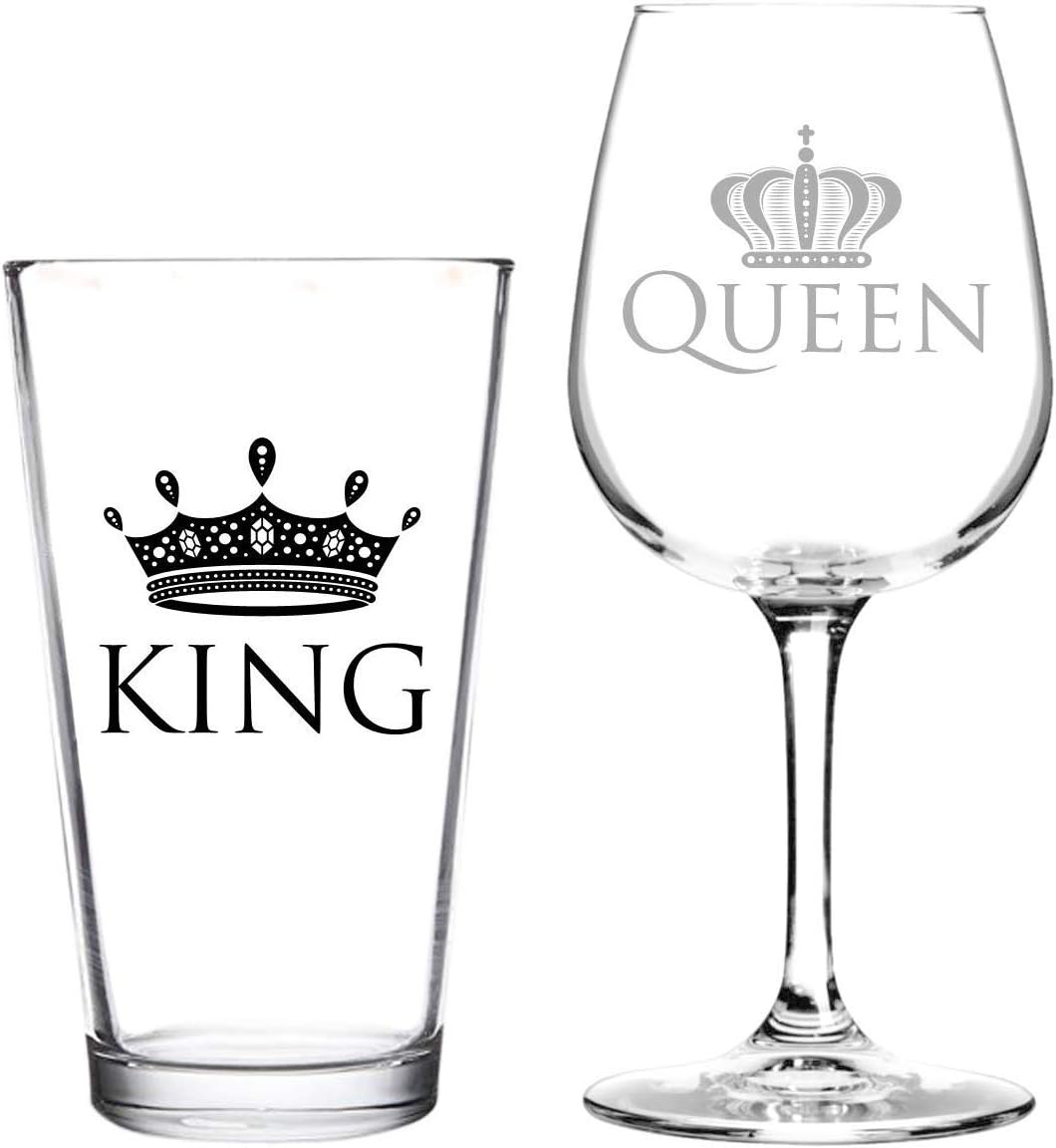 bicchiere da vino per la moglie